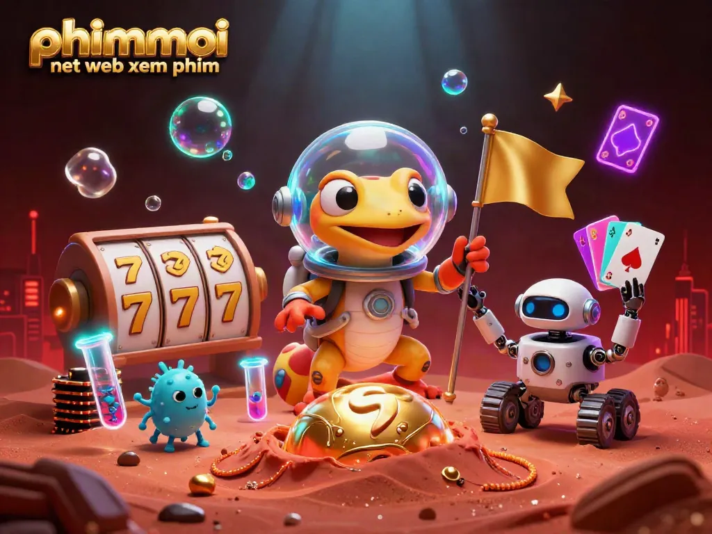 Elevate your gaming with phimmoi net web xem phim as a Martian gecko uncovers a vibrant casino.